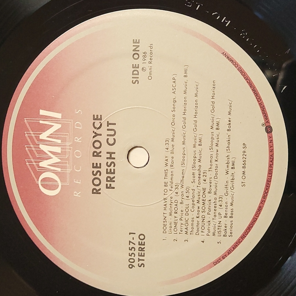 1986 ROSE ROYCE Album - Picture 6 of 8